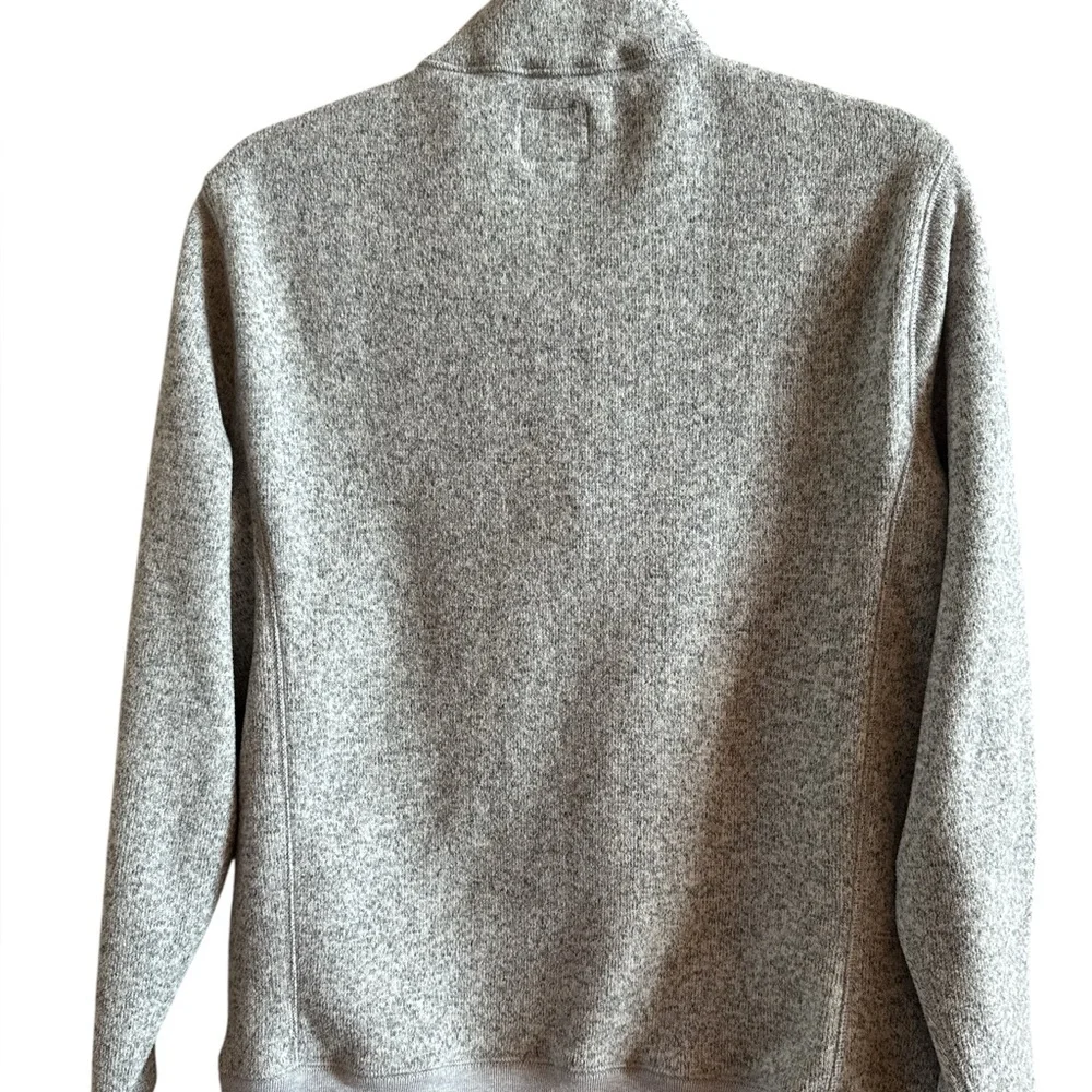 J. Crew New York The Sporting Life Men's ‎ Medium Heather Gray Zip-Up Sweater